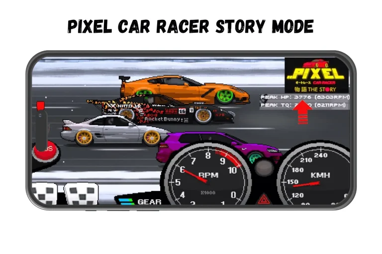 PIXEL CAR RACER STORY MODE