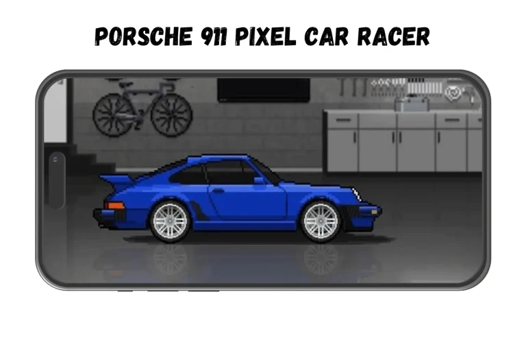 PORSCHE 911 PIXEL CAR RACER