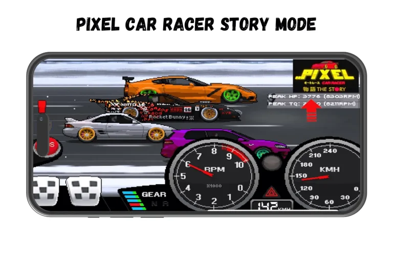 Pixel Car Racer Story Mode