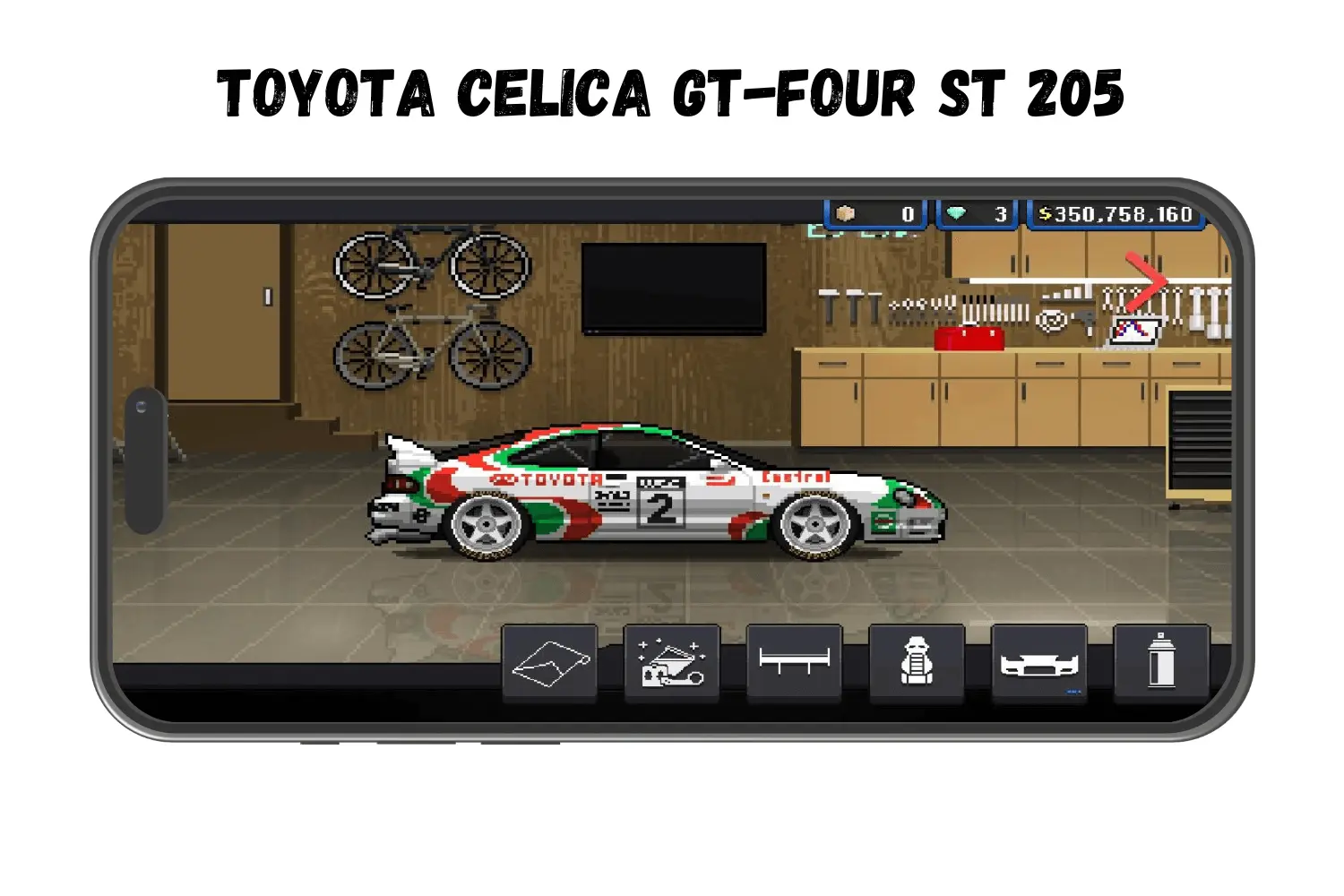 TOYOTA CELICA GT-FOUR ST 205